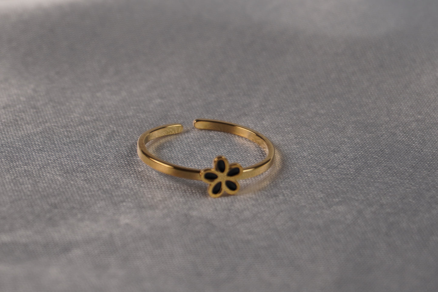 Adjustable Flower Ring