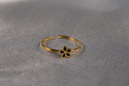 Adjustable Flower Ring