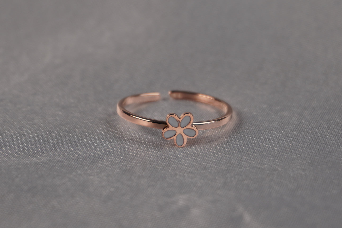 Adjustable Flower Ring